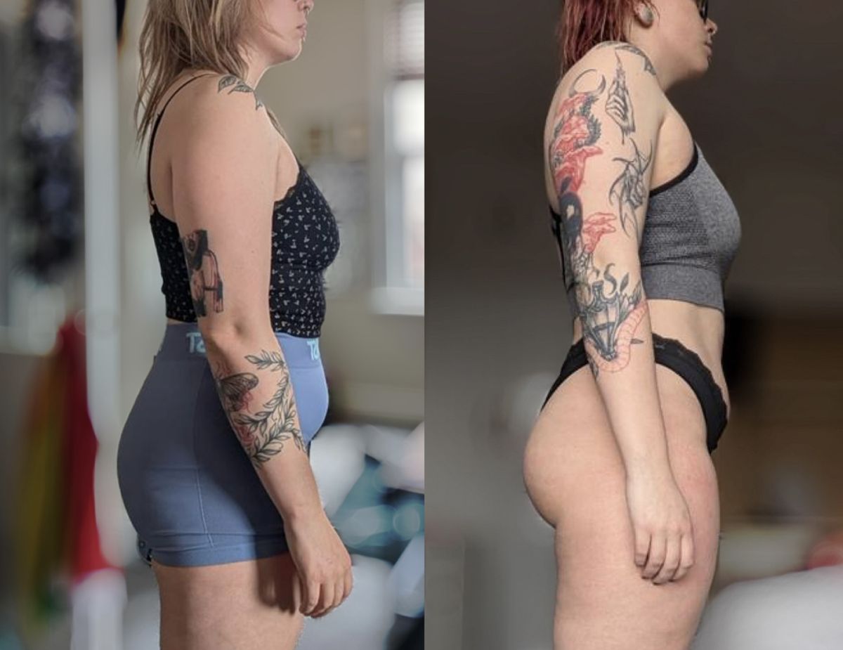 Sarah's transformation coached by Ronnie